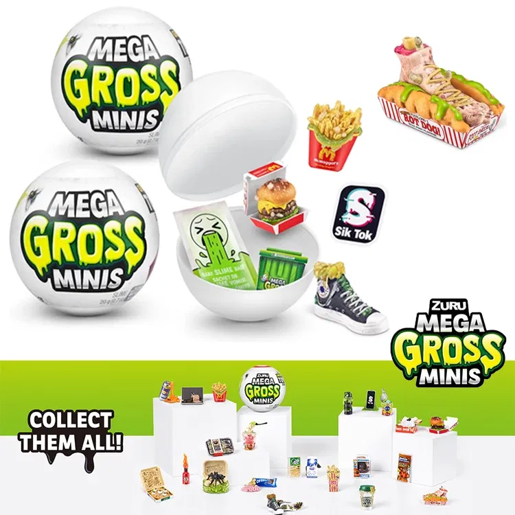 Color: Yellow - 5 Surprise DISNEY Mini Toy Brands Mystery Capsule Collectibles Toys Blind Ball Children's Gift