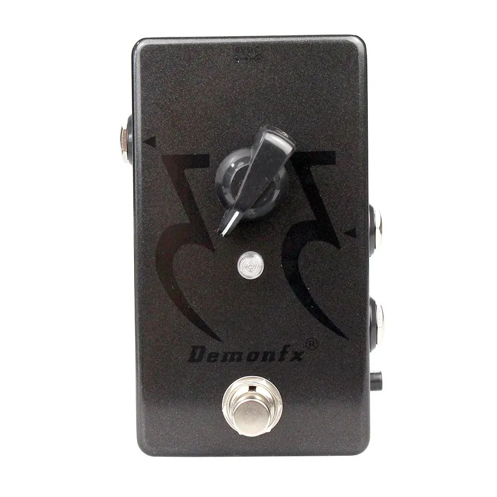 Color: Dark Grey - Demonfx High quality Guitar Effect Pedal Wah Distortion Overdrive Delay Reverb Compressor Booster Pedal