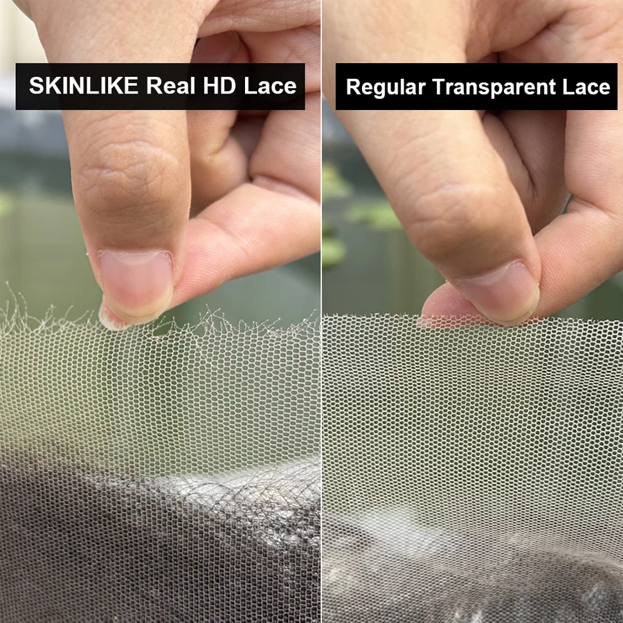 Color: PURPLE, Material Grade: Remy Hair, Stretched Length: 14inches - Eva 5x5 Hd Lace Closure Straight 13x4 Lace Frontal Closure Hand Tied Human Hair Closures Free Part Hd Lace Closure Pre Plucked