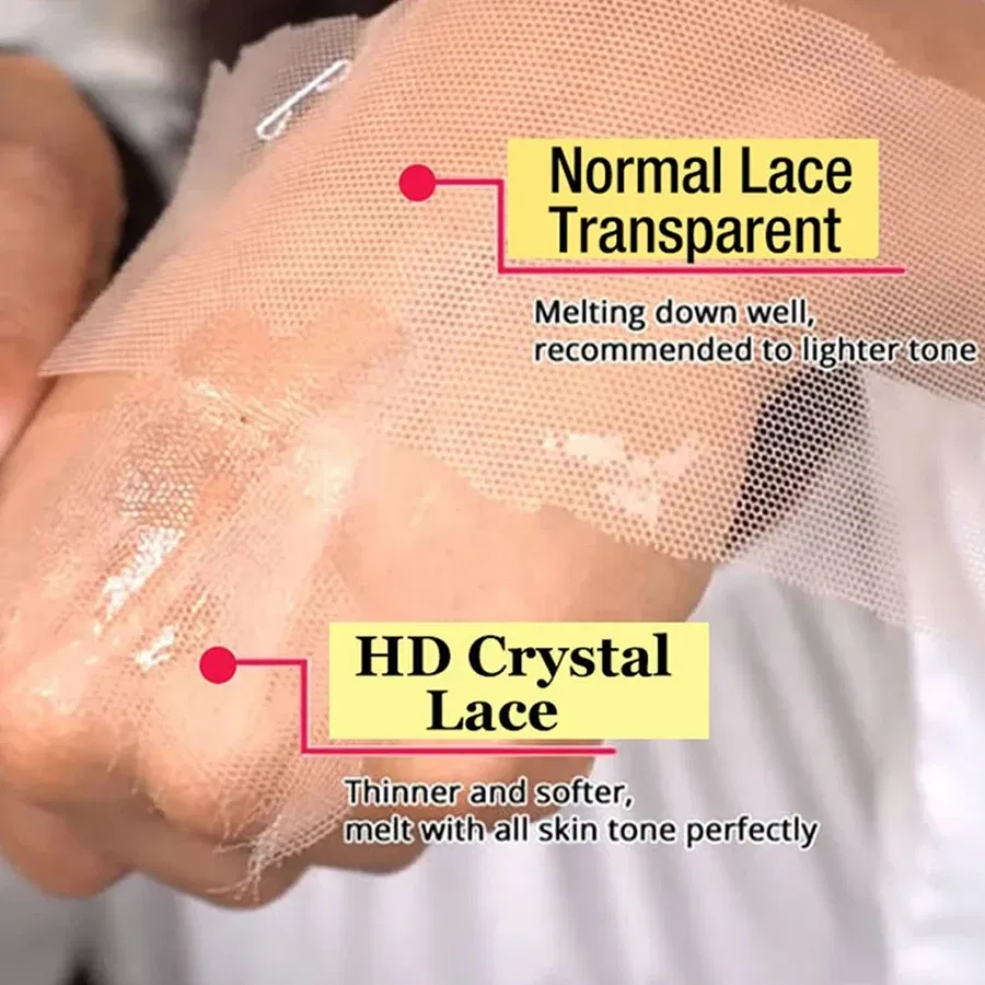 Color: PURPLE, Material Grade: Remy Hair, Stretched Length: 14inches - Eva 5x5 Hd Lace Closure Straight 13x4 Lace Frontal Closure Hand Tied Human Hair Closures Free Part Hd Lace Closure Pre Plucked