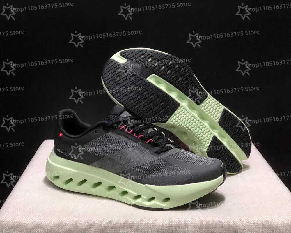 Color: Dark Grey, Shoe Size: 43 - Hot 2025 NEW Women Men Cloudsurfer-Next Running Shoes Breathable Anti Slip Cushioning Road Run Sport Lifestyle Outdoor Sneakers