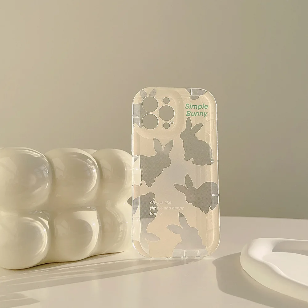 Color: Brown, Compatible-Phone Models: For Samsung Galaxy Note20 Ultra - Cute Cartoon Bunny Print Phone Case for Samsung Galaxy 24 23 22 21 20 Plus Ultra FE A73 A72 A71 A52 A51 A32 Note 20 Airbag Funda