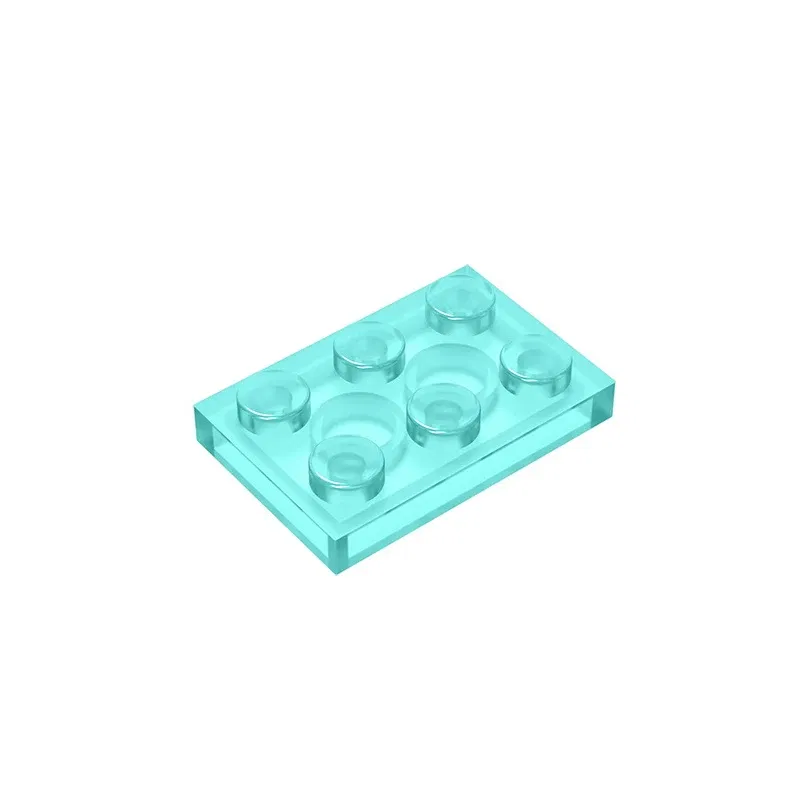 Color: light yellow - Gobricks GDS-510 Plate 2 x 3 compatible  with lego 3021 pieces of children's toys building block Particles Plate DIY