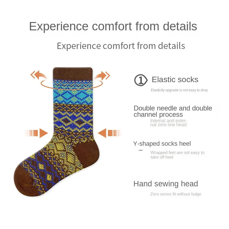 Color: GRAY, Size: 4-6T - Three Pairs of Spring and Autumn New Children's Double Needle Double Road Boneless Zero Line Combed Cotton Comfortable Socks