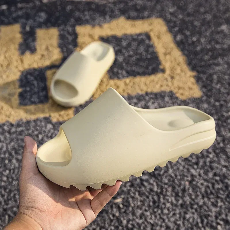 Color: SKY BLUE, Shoe Size: 37, Ships From: CHINA - Goosecret Men EVA Platform Cloud Slippers Soft Sole Sandals Non-Slips Bedroom Slides Male Cozy Home Shoes Soft Sole Beach Slides