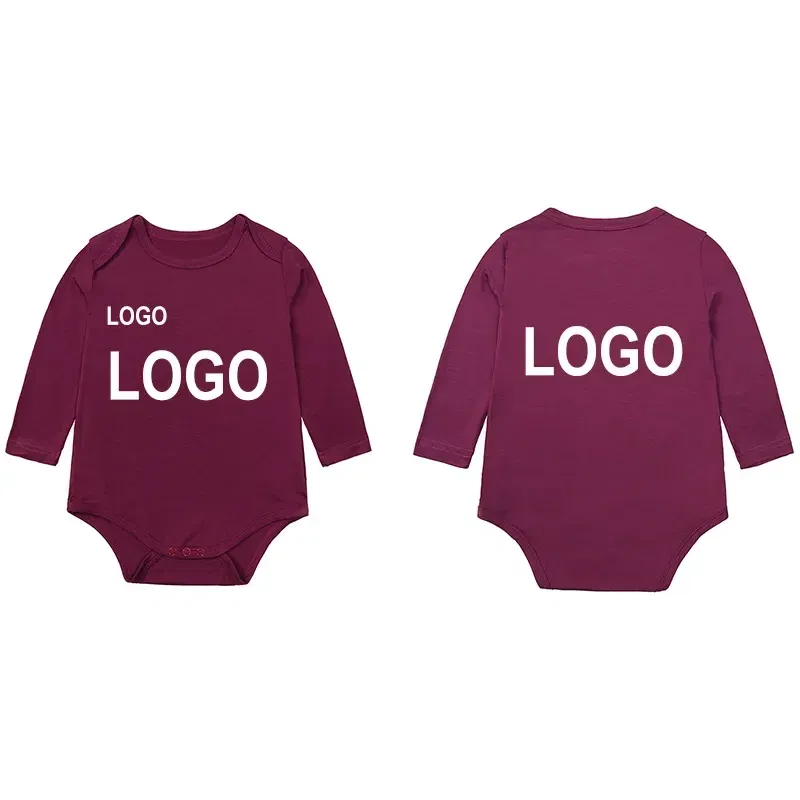 Color: Slateblue, Kid Size: 6M - 2025 Summer Newborn Boy Girl Romper Baby Bamboo Fiber Breathable Clothing Long Sleeve Toddler Jumpsuit Infant Bodysuit Pajamas