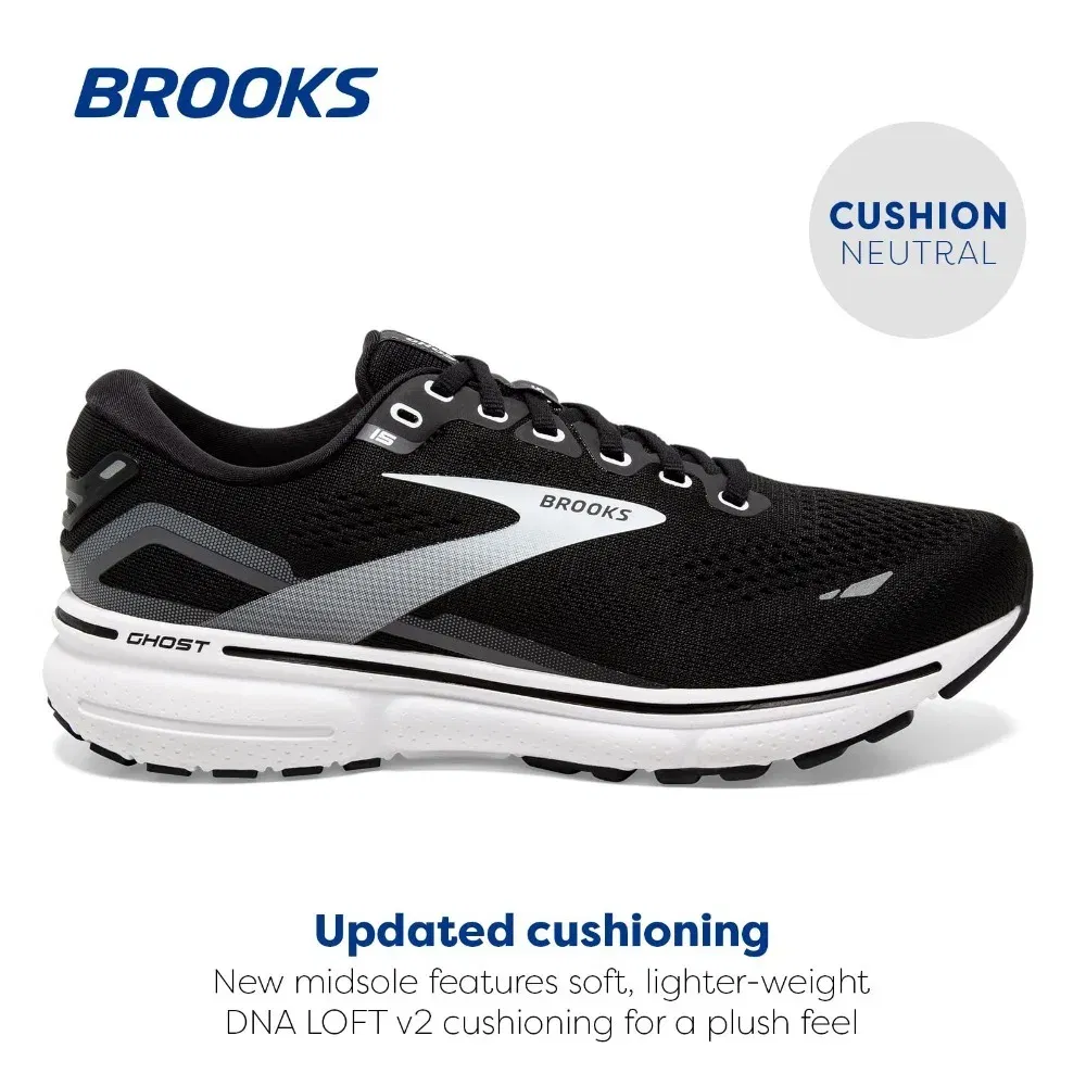 Color: Brown, Shoe Size: 40 - Brooks Ghost 15 Neutral Running & Walking Shoe Men?™s & Women?™s Casual Sneakers Original