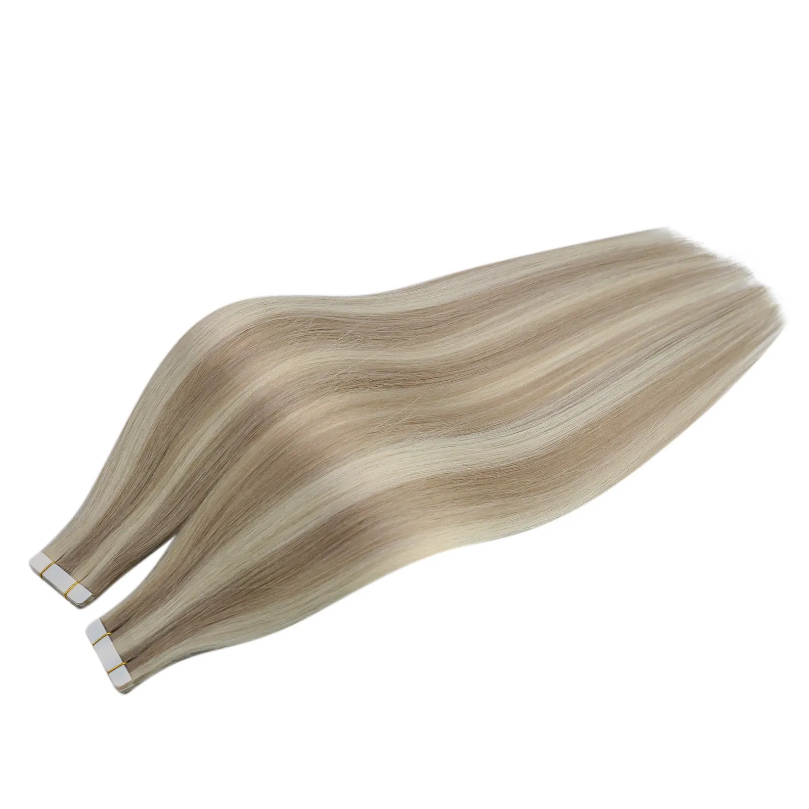 Color: P8/16/22, Items per Package: 40 pcs, Length: 24 Inches, Life Span: 12 months - [Last 12 Months] Ugeat Tape in Hair Extensions Virgin Human Hair 10A Grade Tape in Extensions  Human Hair