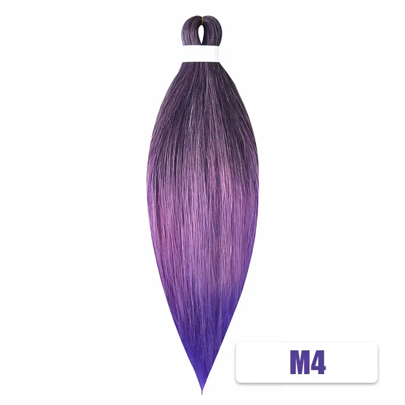 Color: P16/613, Stretched Length: 26inches, Bulk Buy: 3Pcs/Lot - Kanekalon 26inch Hot Water Set Pre Stretched Jumbo Braiding Hair Box Twist Braids Synthetic Hair Extensions For Women Soft Yaki