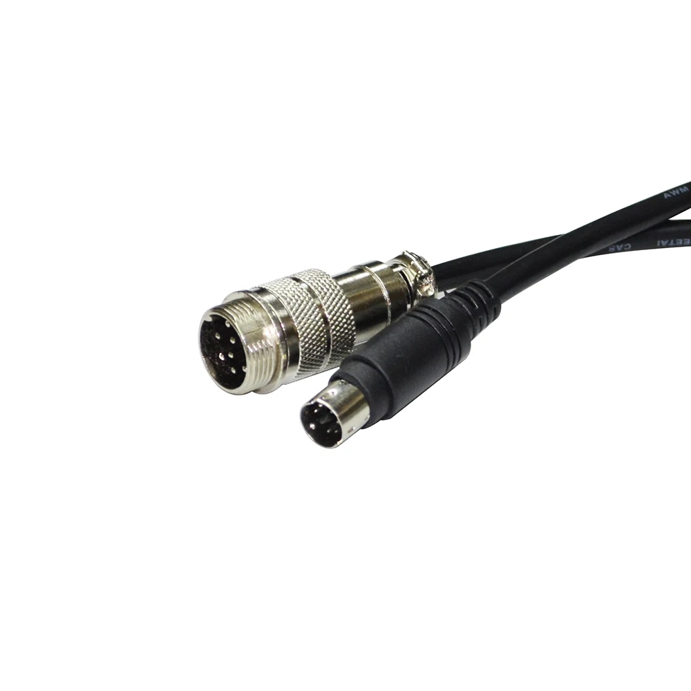 Cable length: 0.2M, Ships From: CN - PS/2 MD6 TO 9 DIN MALE ADAPTER CONNECTION DATA CABLE FOR THRUSTMASTER TH8A GEAR TSSH TSSH+ MOD+ HANDBRAKE SIGNAL KABLE