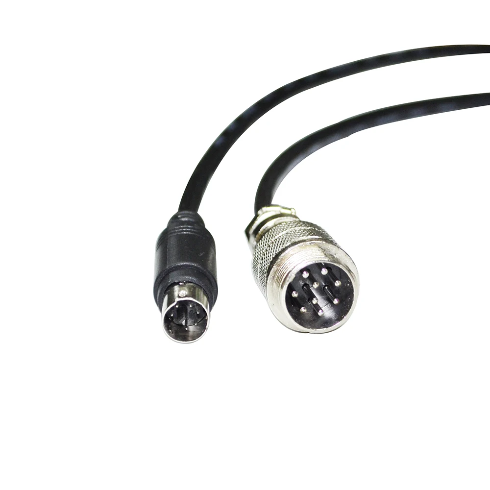 Cable length: 0.2M, Ships From: CN - PS/2 MD6 TO 9 DIN MALE ADAPTER CONNECTION DATA CABLE FOR THRUSTMASTER TH8A GEAR TSSH TSSH+ MOD+ HANDBRAKE SIGNAL KABLE