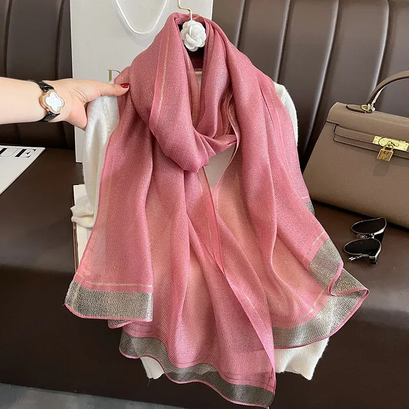 Color: black, Size: One Size - 2023 New Women Scarf Winter Warm Solid Silk Wool Shawls Lady Wraps Bufanda Floral Pashmina Luxury Embroidery Warn Scarves
