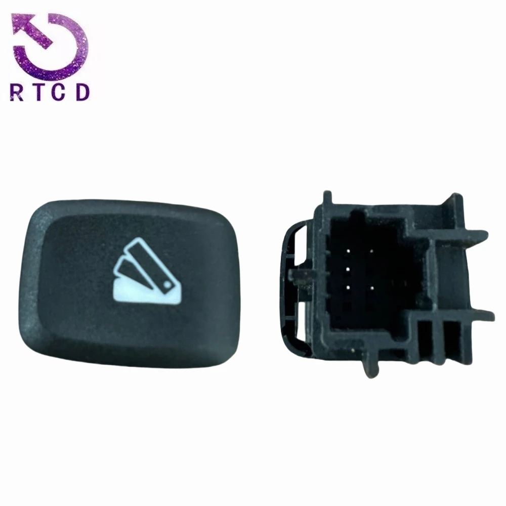 Color: Light  Blue, Ships From: CHINA - ECO start stop emergency light switch anti slip lock seat adjustment switch air conditioning switch ACC FOR Renault