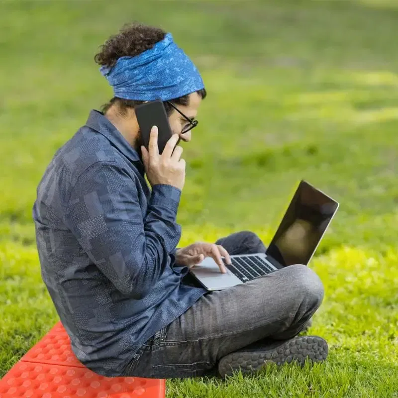 Color: PURPLE, Ships From: CHINA - Outdoor Sitting Mat Portable Garden Sitting Pad Camping Cushion Seat Foam Hiking Seat Pad Foldable Sitting Mat Sitting Pad For