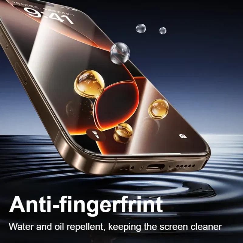 Material: pet, Compatibility by Model: iPhone 13 Pro Max - SmartDevil 1/2PCS Dust-Free Cabin Tempered Glass Film for iPhone 16 Pro Max 15 14 13 Clear Screen Protector Borderless