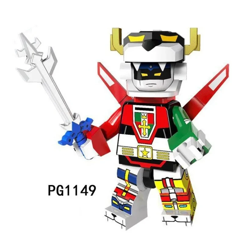 Color: GRAY - Mazinger Z Beast King Animation Comics Peripheral Toys Action Figure Small Doll Anime Collection Model Cool Gifts Assembling toy