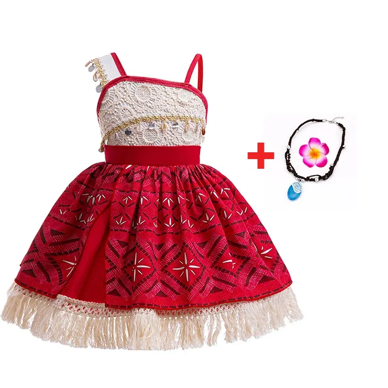Color: Dark Grey, Kid Size: 11 - Disney New Moana Dress Costumes Kids Girl Cosplay Toddler Movie Ocean Adventure Infant Frock Halloween Party With Chick Clothes