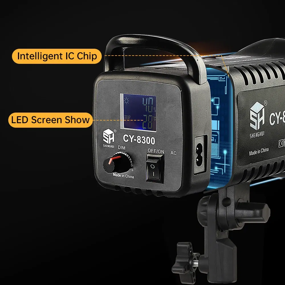 Color: DEEP BLUE, Ships From: CHINA - SH 100W Photography Studio Strobe Flash Light Mount Monolight for Wedding Portrait Advertis Photography Studio Shooting