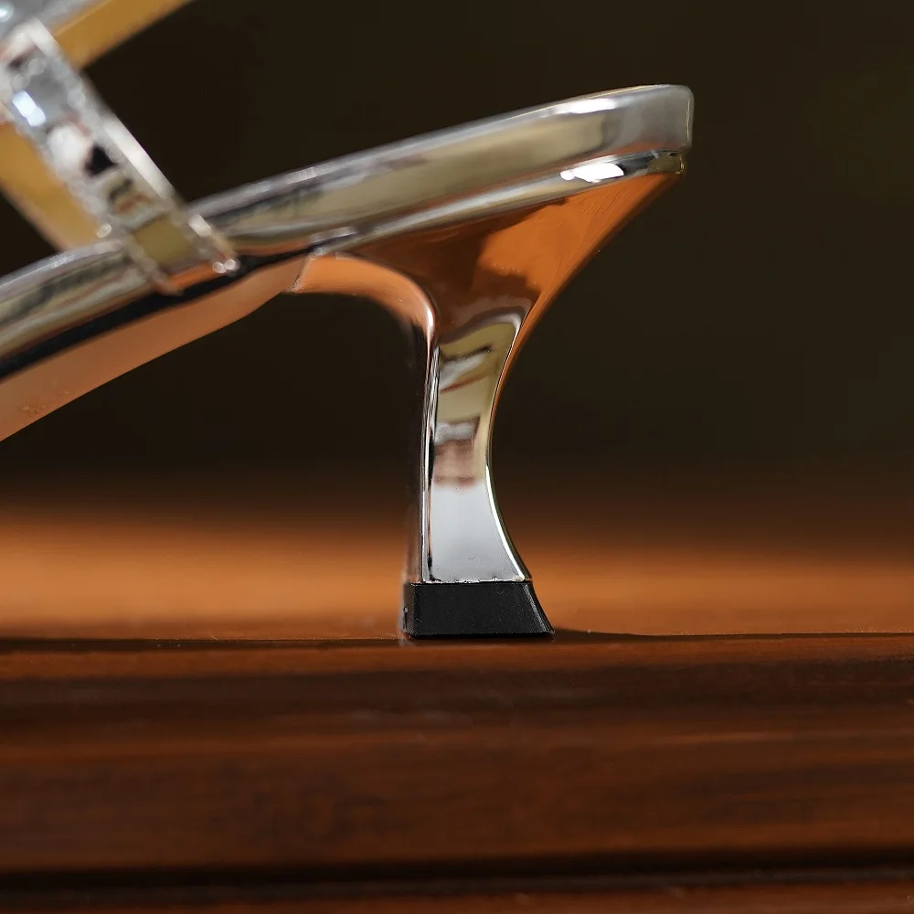 Color: Beige, Shoe Size: 34 - 【JOCHEBED HU?‘Sexy Genuine Leather Square Toe Women Sandals Thin High Heels Slingback Pumps Fashion Office Party Shoes 33-40