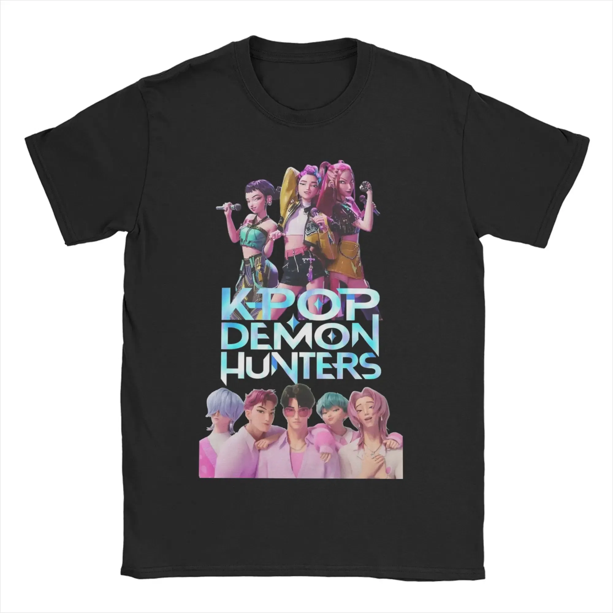 Color: Khaki, Size: 5XL - Derpy Tiger Cat T Shirt Men Women's Cotton Unique T-Shirt Round Collar Huntrix Kpop Demon Hunters Tees Short Sleeve 4XL 5XL 6XL