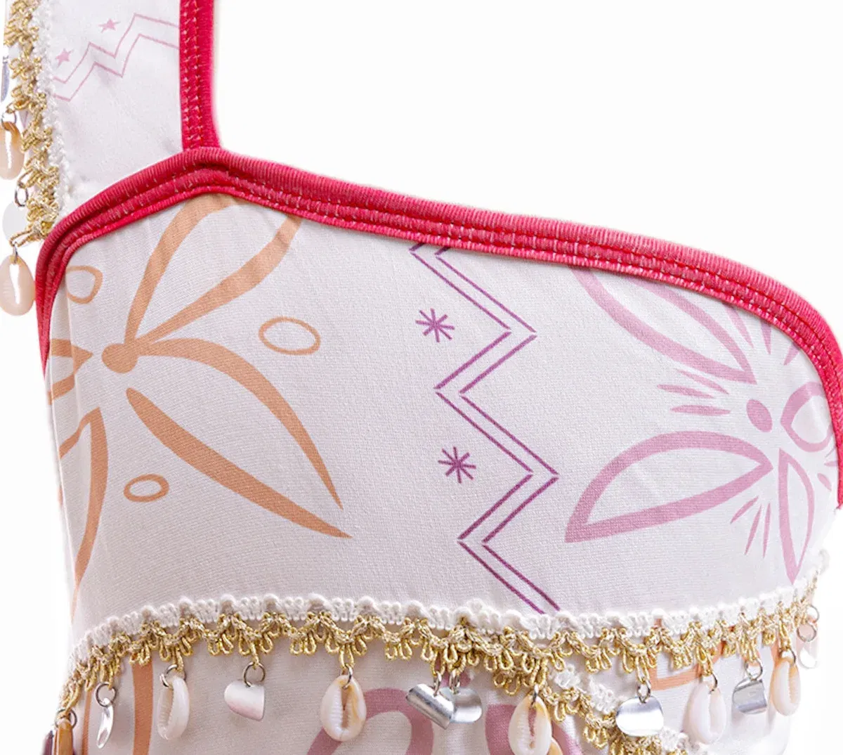 Color: Orange, Kid Size: 15t - Disney Movie Moana 2 Girl Dress Cosplay Party Costume Ocean Adventure Princess Fancy Clothes Children Vaiana Outfit Dress