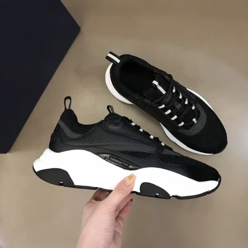 Shoe Size: 44, Color: Blue - 2025 new B22 sports and leisure thick soled fashionable retro breathable men's and women's height increasing casual shoes
