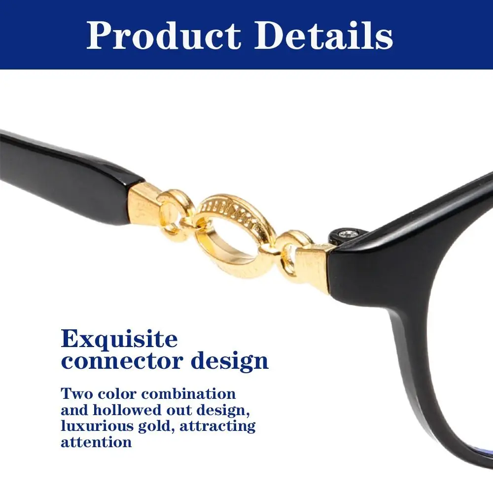 Frame Color: green, Eye Prescription: +25 - FG New 3 in 1 Progressive Multifocal Reading Glasses Women Anti-blue Eyeglasses Easy To Look Far and Near +1.0 To +4.0