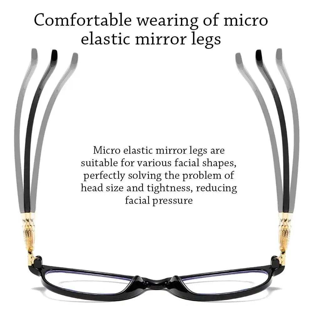 Frame Color: green, Eye Prescription: +25 - FG New 3 in 1 Progressive Multifocal Reading Glasses Women Anti-blue Eyeglasses Easy To Look Far and Near +1.0 To +4.0