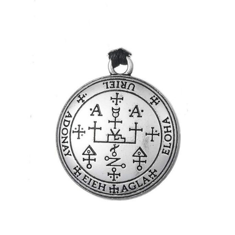 Metal color: Platinum Plated - Dawapara DIY Pendants for Necklace Archangel Michael Raphael Uriel Gabrie Talisman Angel Men Pendant&Necklace Women