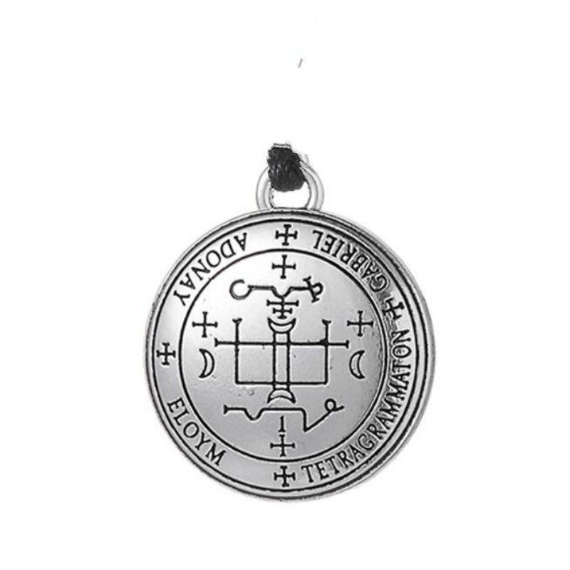 Metal color: Platinum Plated - Dawapara DIY Pendants for Necklace Archangel Michael Raphael Uriel Gabrie Talisman Angel Men Pendant&Necklace Women