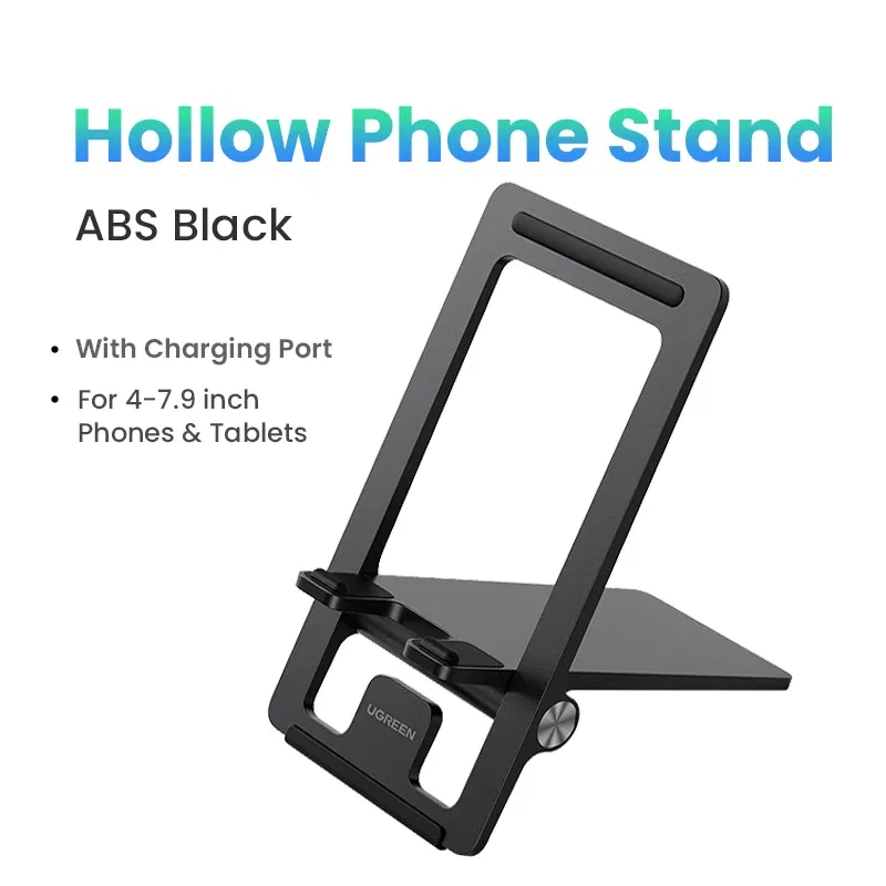 Color: Other, Ships From: CHINA - UGREEN Phone Stand Holder Desk Cell Phone Dock Stand for iPhone 16 15 14 Pro Max Adjustable Foldable Mobile Phone Holder Stand