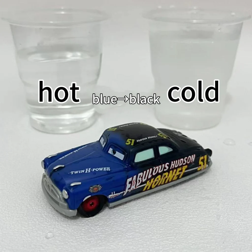 Color: Pink - Pixar Cars 3 Temperature-variable Model Disney Lightning Mcqueen Racing Family Mack Uncle Car Toy Boy Girl Children Toys Gift
