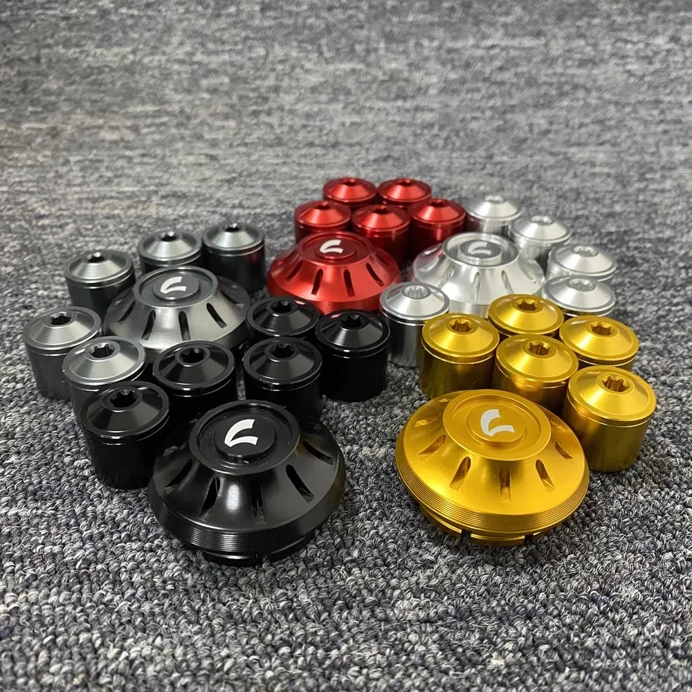 Color: Gold - For Piaggio Vespa GTS Sprint Primavera LX LXV 50 125 250 300 Scooter Accessories Wheel Hole Cover Cap