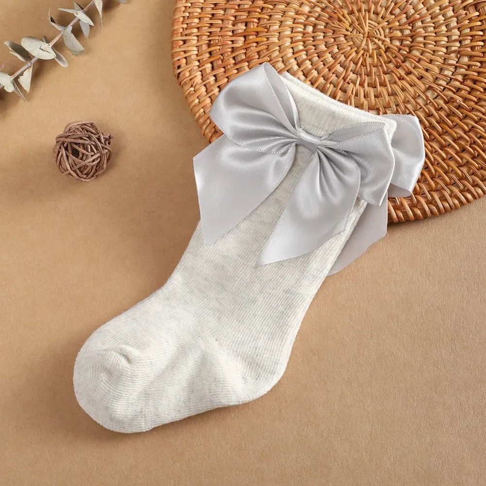 Color: army green, Kid Size: 9M, Ships From: CHINA - Jlong Toddler Cotton Solid Color Crew Socks Baby Girls Bow Tie Socks Kids Girls Cute Princess Socks 0-3 Years