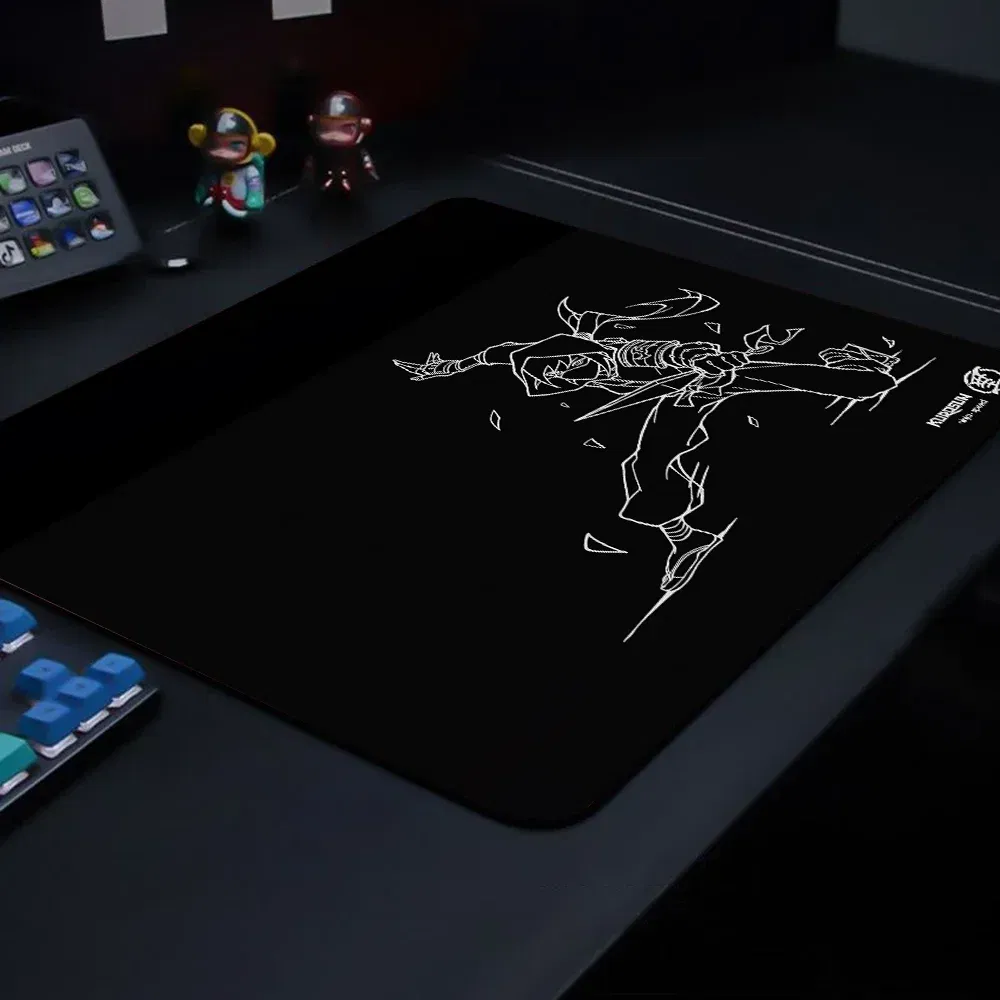 Color: BROWN, Size: XS - Gamer Professional Kurosun Samurai Gaming Mouse Pad Game Ultrafine Surface Balance Mouse Mat 45x40CM E-Sports Mousepad Desk Mat