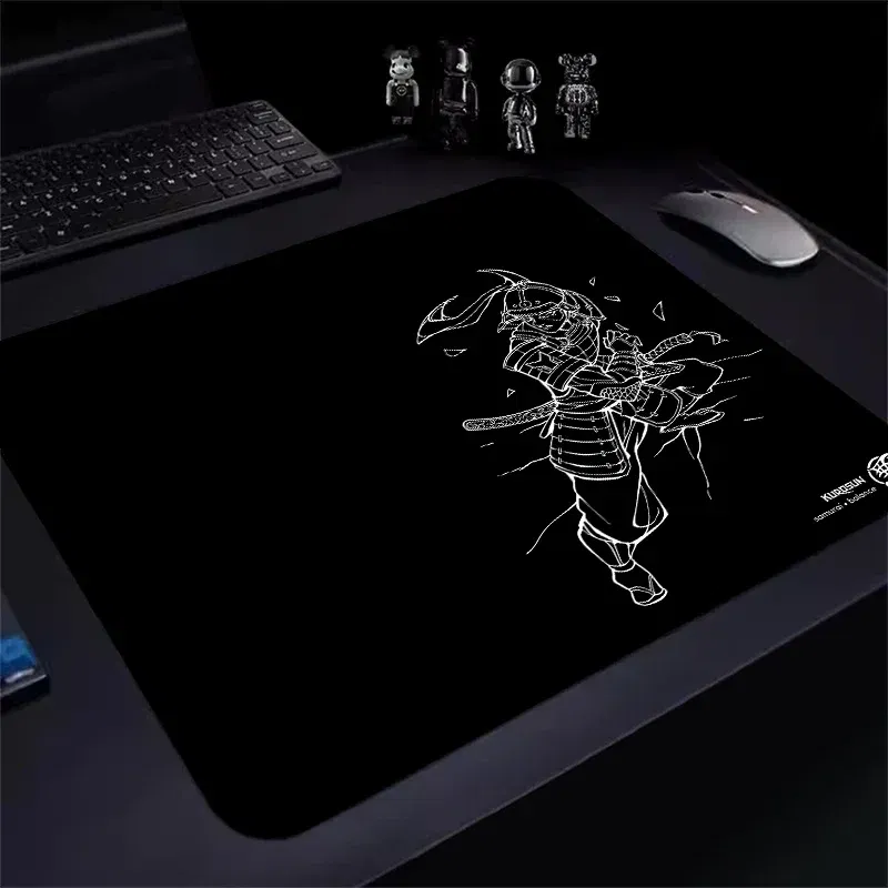Color: BROWN, Size: XS - Gamer Professional Kurosun Samurai Gaming Mouse Pad Game Ultrafine Surface Balance Mouse Mat 45x40CM E-Sports Mousepad Desk Mat