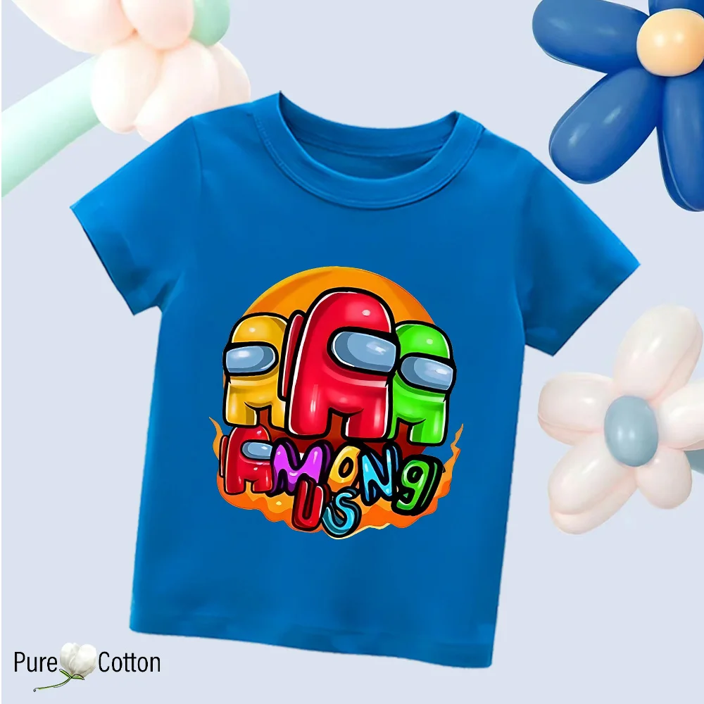 Color: Yellow, Kid Size: 4 - Summer trend wear with many anime patterns sunscreen printing close to the skin cool 4-12 years old children delicate line unifo