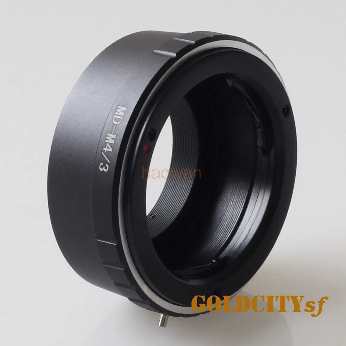 Color: Beige - Adapter ring with tripod for Minolta MD MC Lens to panasonic M43 G1 GH1 GF1 GF3 GX8 G7 GF7 GH4 GM1 GX7 GF6 EM5 EM1 EM10 camera