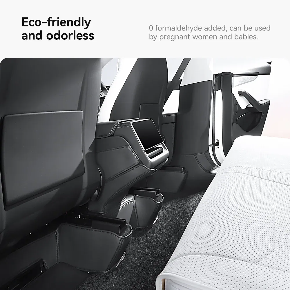 Color Name: Bronze Yellow, Ships From: CHINA - YZ For Tesla Model Y Juniper 2025 New Leather Trunk Mats Fully Surrounded Waterproof Non-Slip Liner Custom Floor Mat Accessories