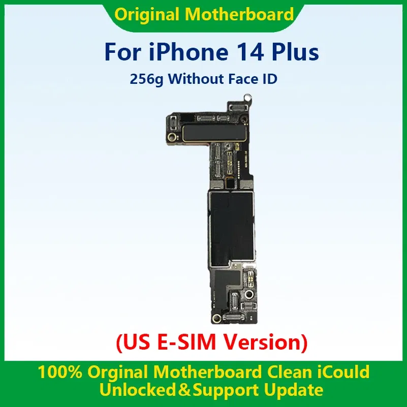 Color: Fuchsia, Ships From: CHINA - Top 100%Working Fully Tested Mainboard For iPhone 14 Pro Max Unlocked Motherboard With Face ID Cleaned iCloud US E-SIM Version