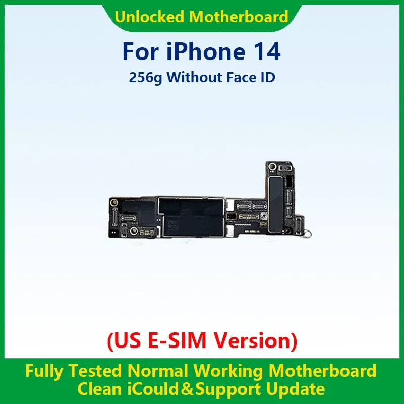 Color: Fuchsia, Ships From: CHINA - Top 100%Working Fully Tested Mainboard For iPhone 14 Pro Max Unlocked Motherboard With Face ID Cleaned iCloud US E-SIM Version