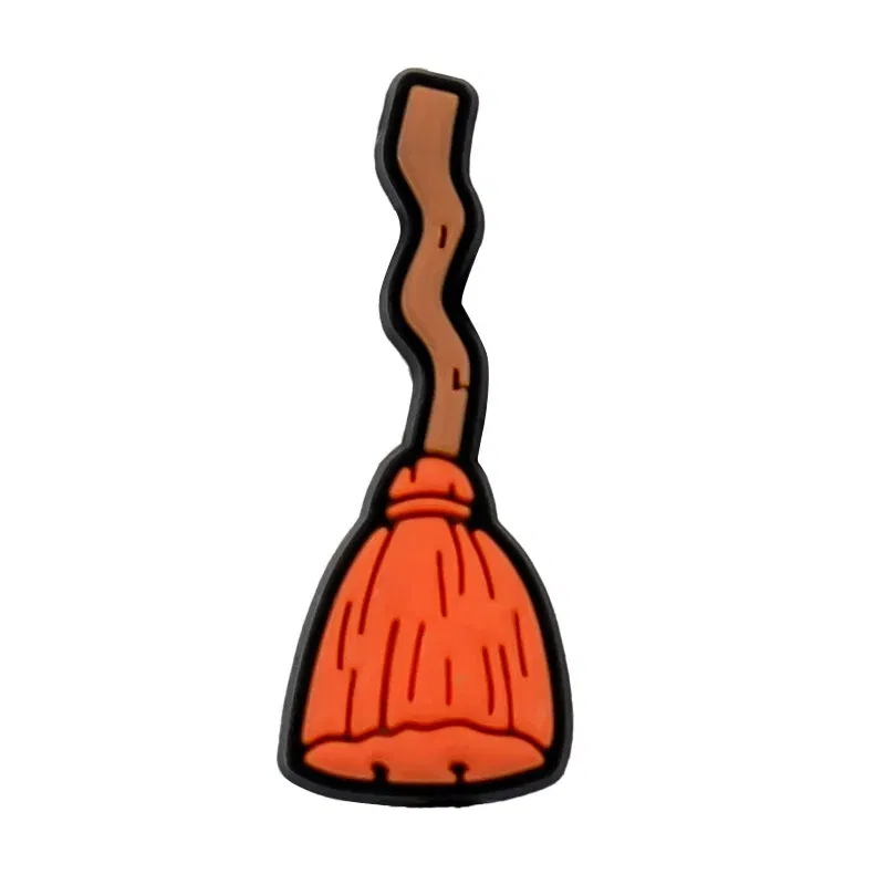 Color: Blue - Halloween Shoe Charms Funny Ghosts Pumpkin Clog Charms Sweets Candles Broom Shoe Clips Decorations Chips Cats Bats Clips Jeans