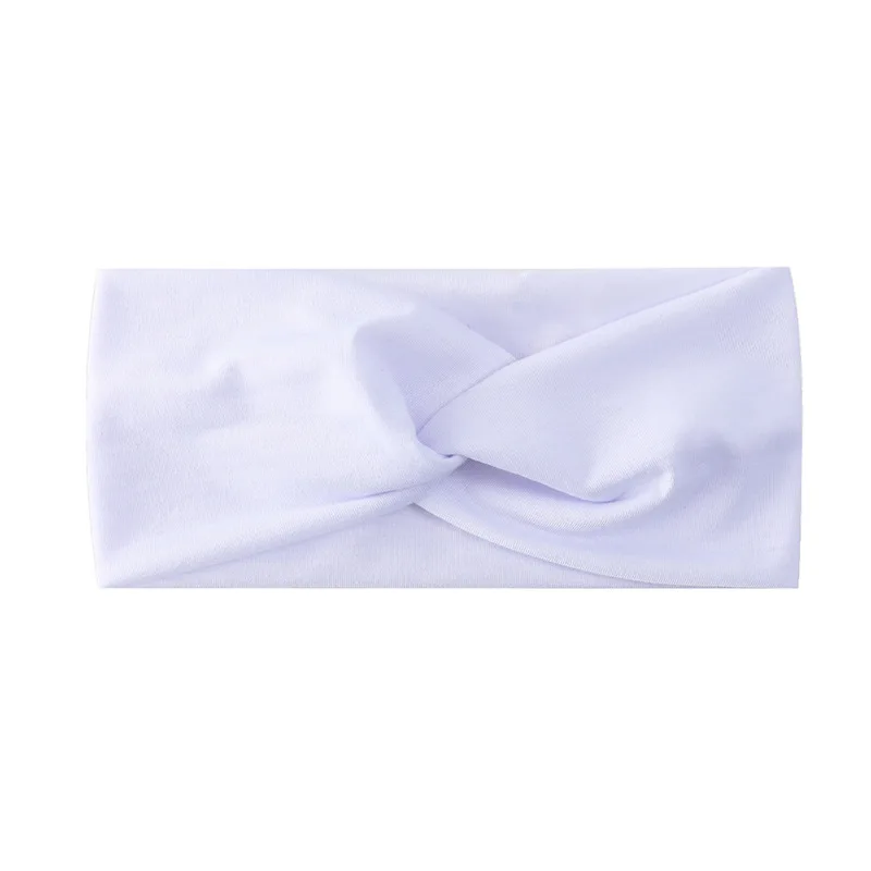 Color: black, Ships From: CHINA - Pilates Elastic Hair Bands Yoga Headband Running Cycling Sweatband Turban Makeup Hair Hoop Makeup Headwrap Women