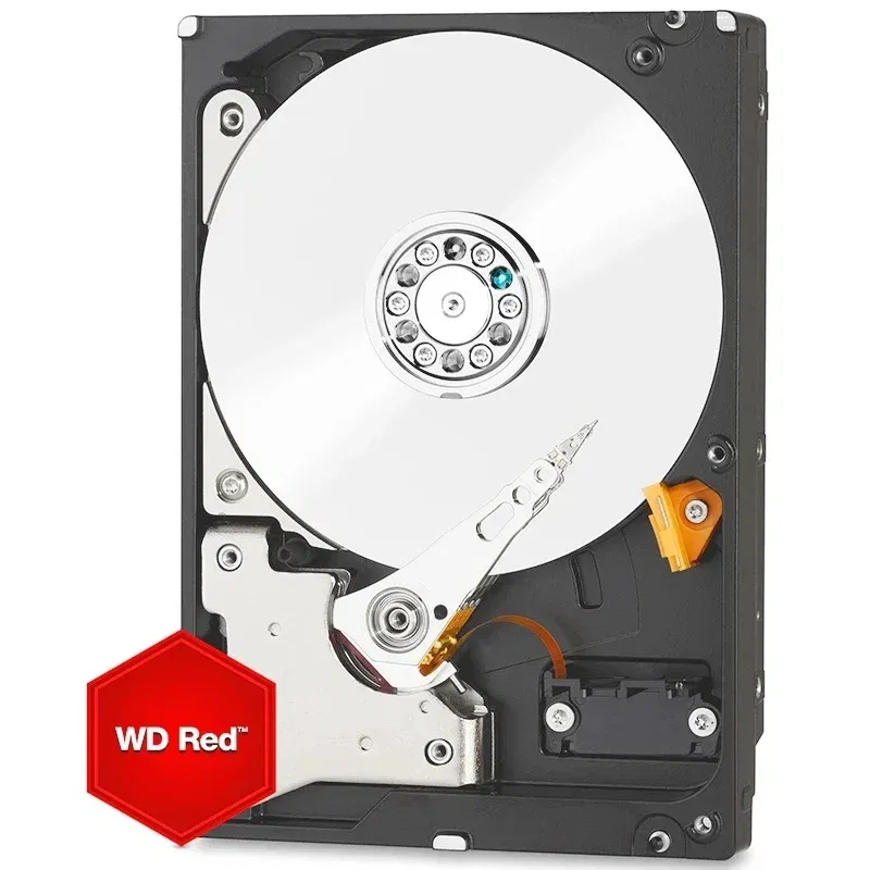 Capacity: 4TB - Original Western Digital WD Red NAS 4TB 3TB 3.5" Internal Hard Drive HDD SATA 6GB/S 2TB 1TB SATA 64 MB Cache HDD For Desktop