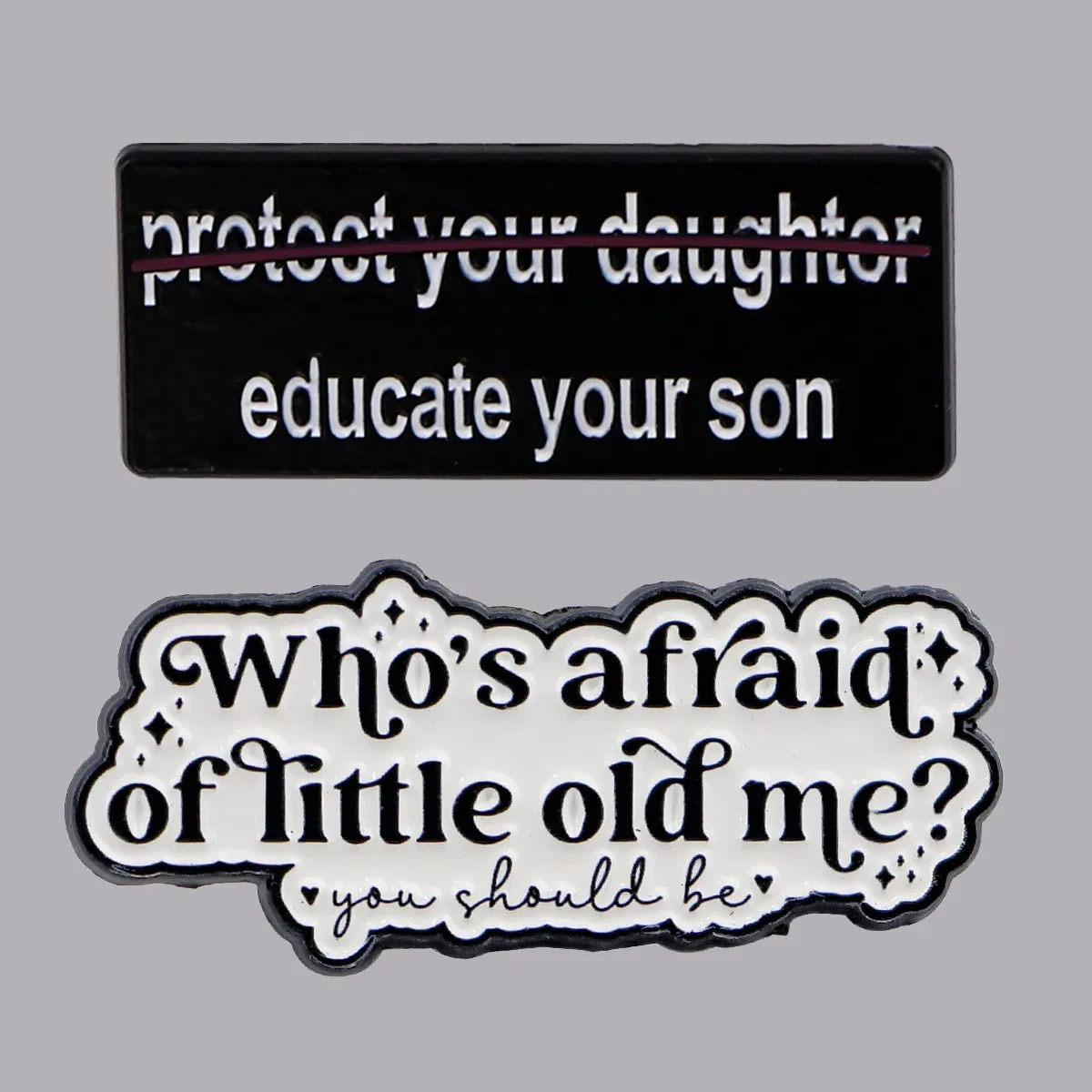 Metal color: Light Yellow Gold Color, Main Stone Color: MULTI - Feminist Enamel Pin Fashion Woman Rights Brooch Pines Lapel Pins Badge on Backpack Clothing Accessories Jewelry Friends Gifts