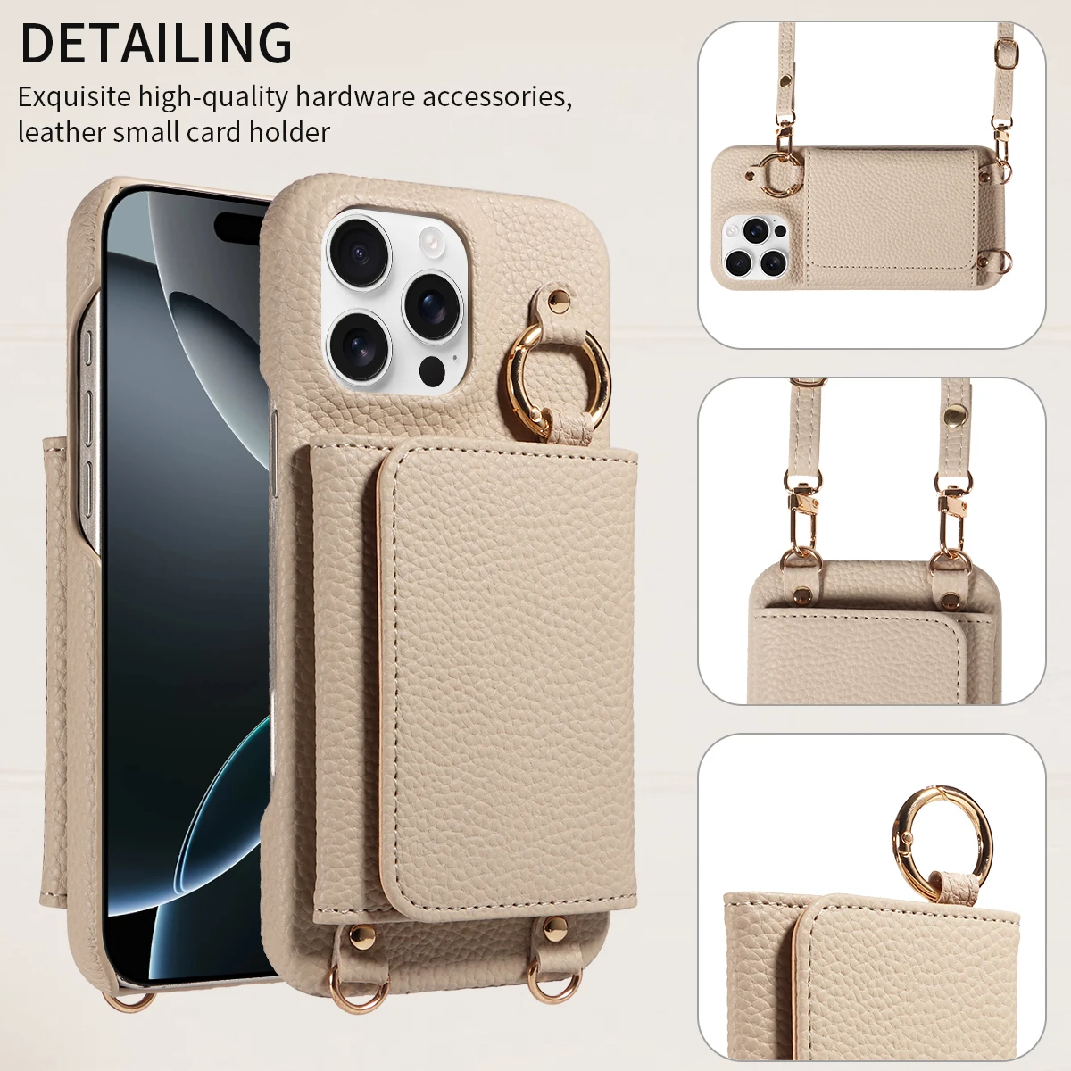 Color: Blue, Bundle: Case & Strap, Material: Artificial Leather, Compatibility by Model: iPhone 12 - For IPhone16 15 Pro Max 14 13 12 Series PU Leather Magsafe Magnetic Wireless Charging Shockproof Crossbody Wallet Phone Case