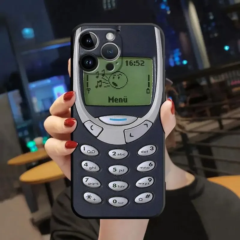 Color: Beige, Material: Neoprene - Phone Case For Apple iPhone 11 12 13 14 15 16 Pro 7 XR X XS Max 8 Plus SE 2022 Phone Cover Shell Magnetic Radio Tape Cassette