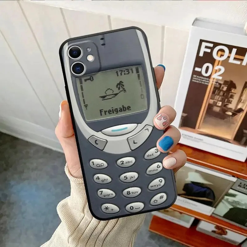 Color: Beige, Material: Neoprene - Phone Case For Apple iPhone 11 12 13 14 15 16 Pro 7 XR X XS Max 8 Plus SE 2022 Phone Cover Shell Magnetic Radio Tape Cassette