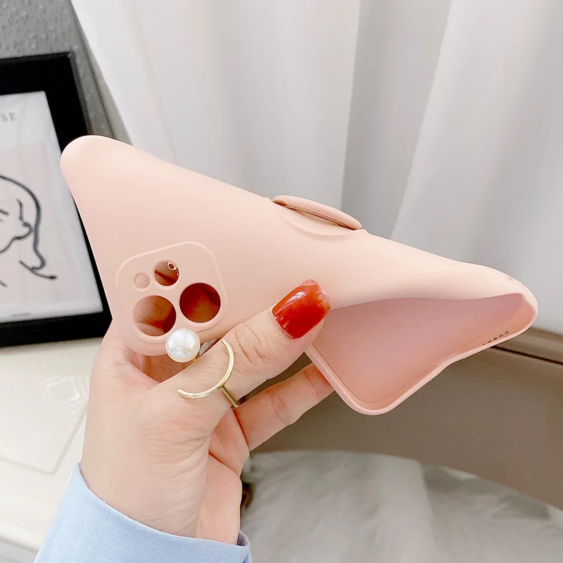 Color: Brown, Ships From: CHINA, Material: CANVAS - With Ring Holder Phone Case For Samsung Galaxy S25 Ultra S24 S23 S22 S21 Plus A13 A52 A53 A54 TPU Soft Back Cover