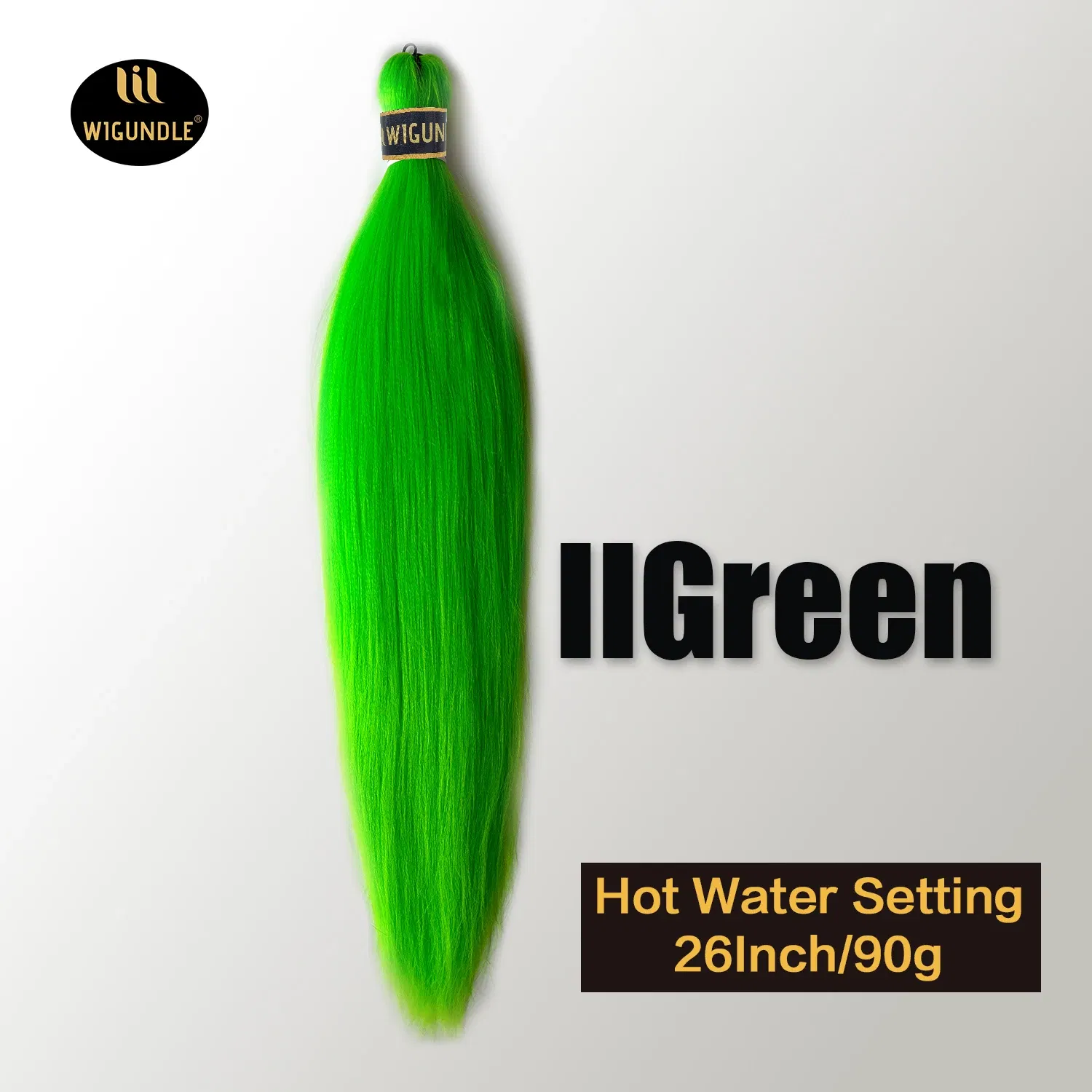 Color: P1B/30, Stretched Length: 26inches, Bulk Buy: 1Pcs/Lot - Kanekalon 26inch Hot Water Set Pre Stretched Jumbo Braiding Hair Box Twist Braids Synthetic Hair Extensions For Women Soft Yaki